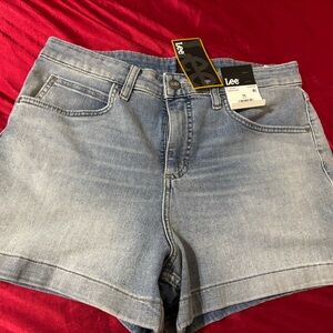 Lee Women's Light Wash Jean Shorts